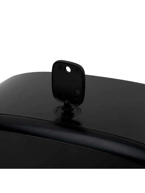 Диспенсер для туалетной бумаги LAIMA PROFESSIONAL PREMIUM BLACK (Система T2), малый, черный, ABS-пластик, 609521