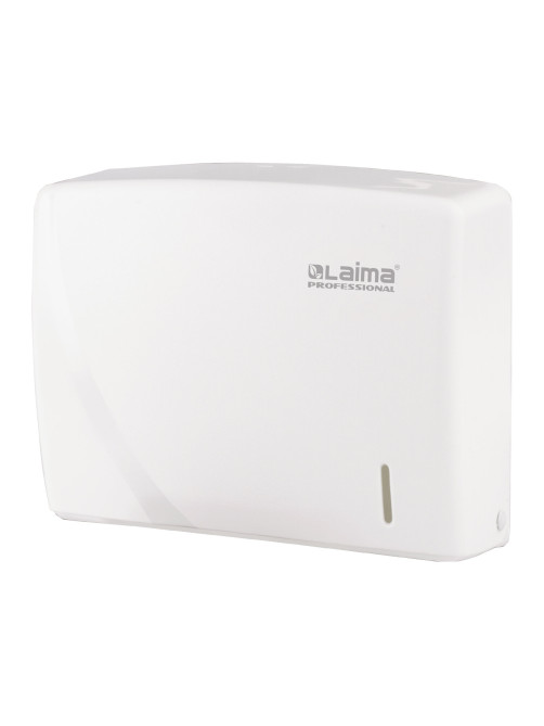 Диспенсер для полотенец LAIMA PROFESSIONAL ORIGINAL (Система H2), Z-сложения, белый, ABS-пластик, 605759