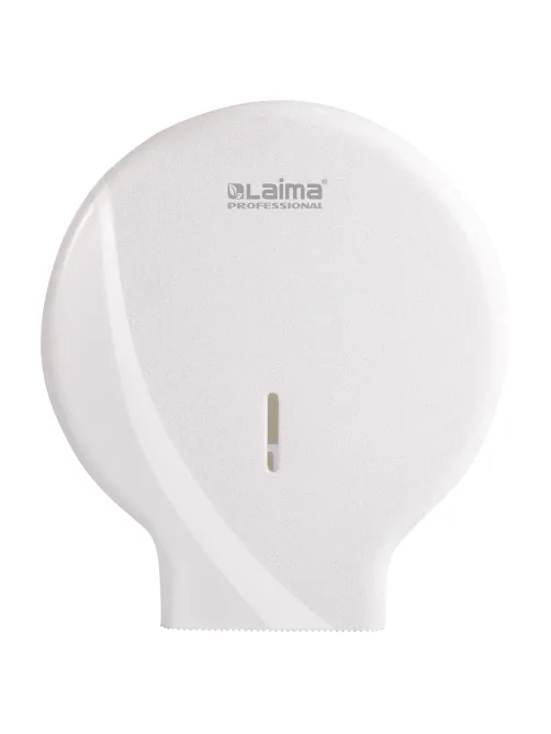Диспенсер для туалетной бумаги LAIMA PROFESSIONAL ORIGINAL (Система T2), малый, белый, ABS, 605766