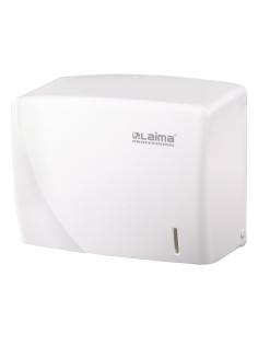 Диспенсер для полотенец LAIMA PROFESSIONAL ORIGINAL (Система H3), V-сложения, белый, ABS, 605761