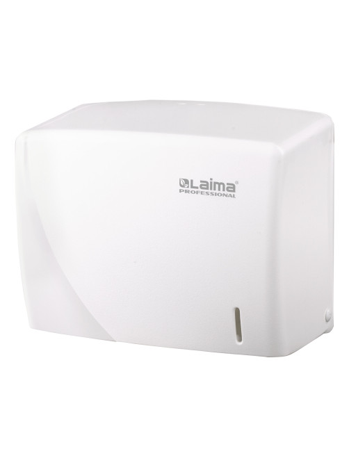 Диспенсер для полотенец LAIMA PROFESSIONAL ORIGINAL (Система H3), V-сложения, белый, ABS, 605761
