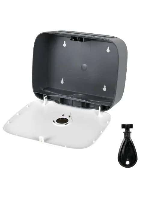 Диспенсер для полотенец ULTRA LAIMA PROFESSIONAL (Система H2), Z-сложения, малый, белый, ABS-пластик, 606833