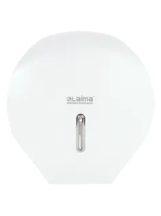 Диспенсер для туалетной бумаги LAIMA PROFESSIONAL BASIC (Система T2), малый, белый, ABS-пластик, 606682