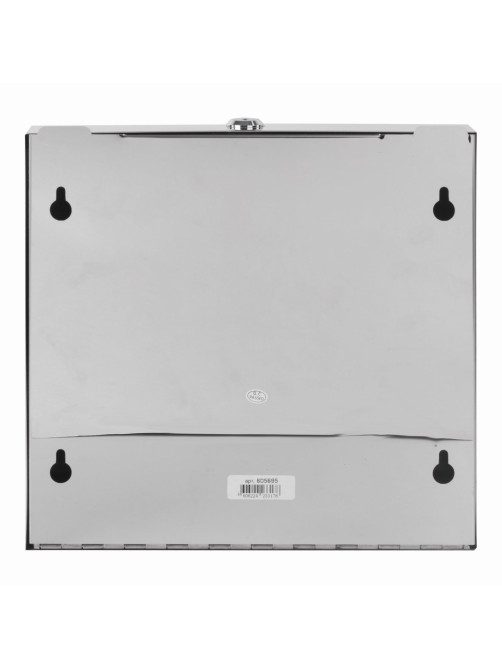 Диспенсер для полотенец LAIMA PROFESSIONAL INOX, (Система H2) Z-сложения, нержавеющая сталь, зеркальный, 605695