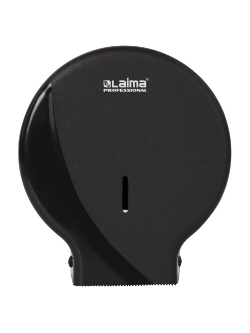 Диспенсер для туалетной бумаги LAIMA PROFESSIONAL ORIGINAL (Система T2), малый, черный, ABS-пластик, 605767