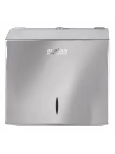 Диспенсер для полотенец LAIMA PROFESSIONAL INOX, (Система H3) V-сложения, нержавеющая сталь, зеркальный, 605697