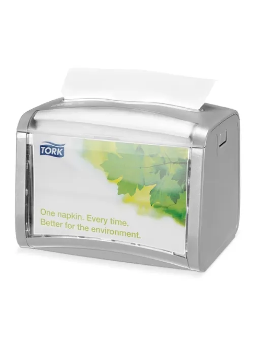 Диспенсер для салфеток TORK (Система N4) Xpressnap, настольный, серый, 272613