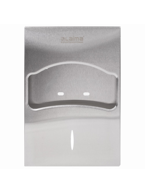 Диспенсер для покрытий на унитаз LAIMA PROFESSIONAL INOX, 1/4 сложения, нержавеющая сталь, матовый, 605704