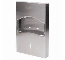 Диспенсер для покрытий на унитаз LAIMA PROFESSIONAL INOX, 1/4 сложения, нержавеющая сталь, матовый, 605704