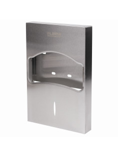 Диспенсер для покрытий на унитаз LAIMA PROFESSIONAL INOX, 1/4 сложения, нержавеющая сталь, матовый, 605704