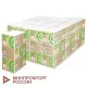 Полотенца бумажные 250 шт. FOCUS (Система H2) Eco, 1-слойные, белые, КОМПЛЕКТ 12 пачек, 24х21,5, Z-сложение, 5083814/5069958