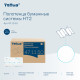Полотенца бумажные 190 шт., Tellus/TORK (H2) ADVANCED, КОМПЛЕКТ 21 пачка, 2-слойные, белые, 22,5х21,3 см, Z-сложение, 471150