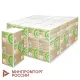 Полотенца бумажные 250 шт. FOCUS (Система H2) Eco, 1-слойные, белые, КОМПЛЕКТ 12 пачек, 24х21,5, Z-сложение, 5083814/5069958