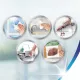 Полотенца бумажные впитывающие 2-х слойные, 4 рулона (4х14 м), ZEWA Premium Decor, 144124