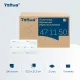 Полотенца бумажные 190 шт., Tellus/TORK (H2) ADVANCED, КОМПЛЕКТ 21 пачка, 2-слойные, белые, 22,5х21,3 см, Z-сложение, 471150