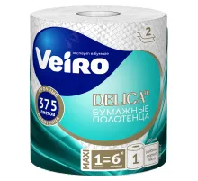 Полотенце бумажное 75 м, VEIRO 