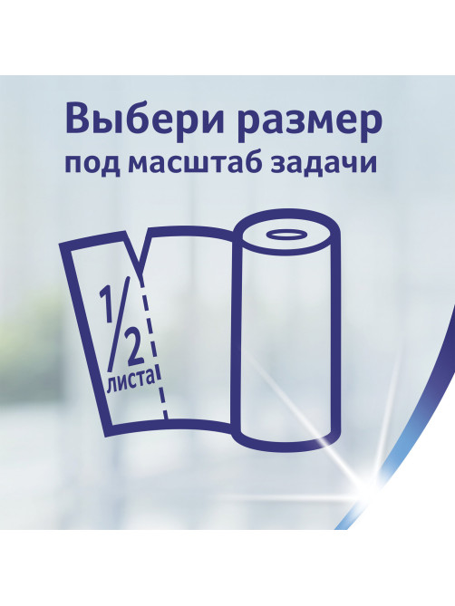 Полотенца бумажные бытовые 2-х слойные, 2 рулона (2х14 м), белые, ZEWA, 144001