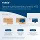Полотенца бумажные 200 шт., Tellus/TORK (H3) ADVANCED, КОМПЛЕКТ 20 пачек, 2-слойные, белые, 23х23 см, V-сложение, 290184