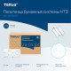 Полотенца бумажные 200 шт., Tellus/TORK (H3) ADVANCED, КОМПЛЕКТ 20 пачек, 2-слойные, белые, 23х23 см, V-сложение, 290184