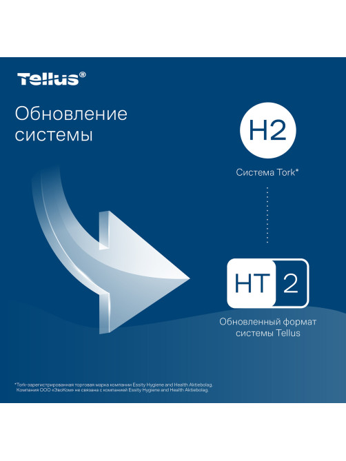 Полотенца бумажные 190 шт., Tellus/TORK (H2) ADVANCED, КОМПЛЕКТ 21 пачка, 2-слойные, белые, 22,5х21,3 см, Z-сложение, 471150