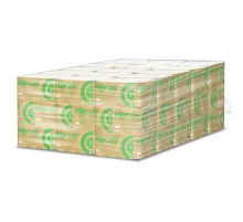 Полотенца бумажные 250 шт., FOCUS (Система H3) Eco, 1 слой, белые, КОМПЛЕКТ 15 пачек, 23х23 см, V-сложение, 5083741