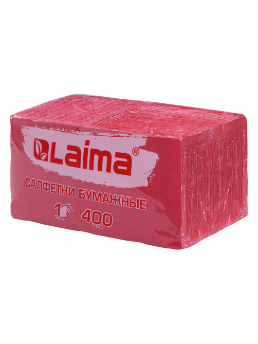 Салфетки бумажные 400 шт., 24х24 см, 