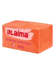 Салфетки бумажные 400 шт., 24х24 см, 