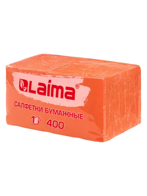 Салфетки бумажные 400 шт., 24х24 см, 