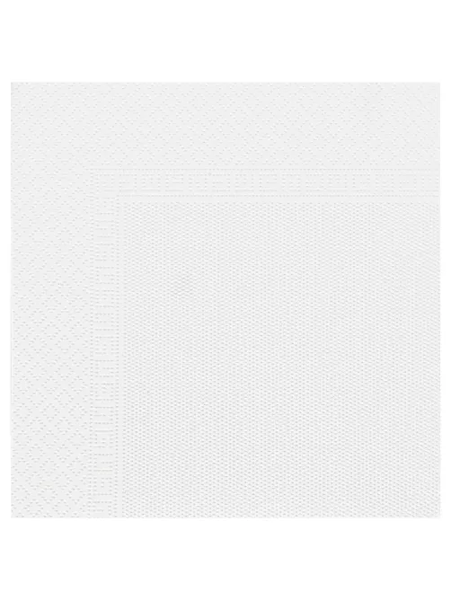 Салфетки бумажные 2-х слойные, 33x33 см, 200 штук в упаковке, 1/4 сложения, LAIMA, белые, 115402