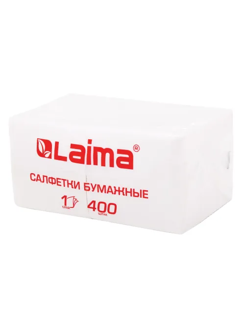 Салфетки бумажные 400 шт., 24х24 см, 