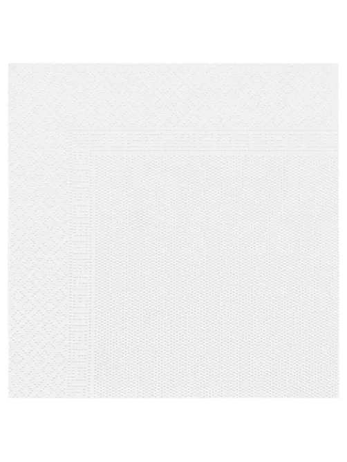 Салфетки бумажные 2-х слойные, 33x33 см, 200 штук в упаковке, 1/4 сложения, LAIMA, белые, 115402