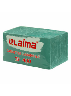 Салфетки бумажные 400 шт., 24х24 см, 