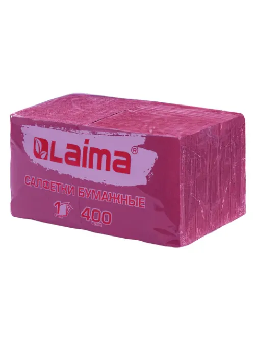 Салфетки бумажные 400 шт., 24х24 см, 