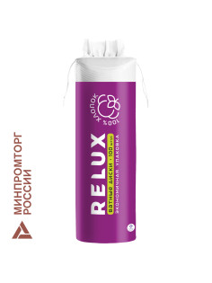 Ватные диски 100 шт., RELUX, двусторонние, 1202
