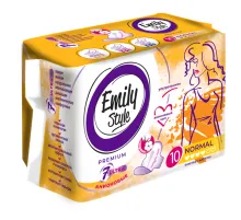 Прокладки женские гигиенические 10 шт., EMILY STYLE 