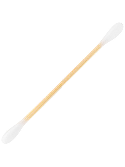 Ватные палочки КОМПЛЕКТ 100 шт., бамбуковый стик, 100% хлопок, зип-лок, ЗОЛОТОЙ ИДЕАЛ, 116556