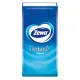 Платочки бумажные носовые ZEWA Deluxe 3-слойные, СПАЙКА 10 пачек по 10 шт., 21х21 см, 51174