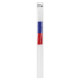 Флаг России ручной 30х45 см, без герба, с флагштоком, BRAUBERG/STAFF, 550182, RU14