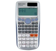 Калькулятор инженерный BRAUBERG SC-991ESP (165х84 мм), 417 функций, 10+2 разрядов, двойное питание, 271725