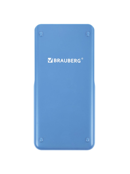 Калькулятор инженерный BRAUBERG SC-991ES-PLUS-BU (164х80 мм), 552 функции, 10+2 разряда, ГОЛУБОЙ, 272653