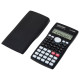 Калькулятор инженерный CROMEX (КРОМЕКС) CX-401BK (155х80 мм), 401 функция, 10+2 разрядов, черный, 273833