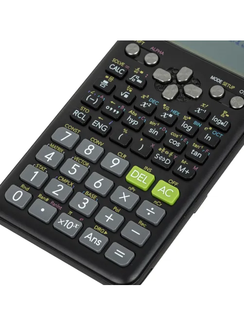 Калькулятор инженерный CASIO FX-991ES PLUS-2 (162х77 мм), 417 функций, двойное питание, сертифицирован для ЕГЭ, FX-991ESPLUS-2S