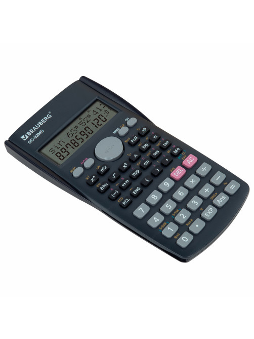 Калькулятор инженерный BRAUBERG SC-82MS (158х85 мм), 240 функций, 10+2 разрядов, темно-синий, 271721