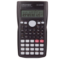 Калькулятор инженерный CROMEX (КРОМЕКС) СX-240BK (155х80 мм), 240 функций, 10+2 разрядов, черный, 273832