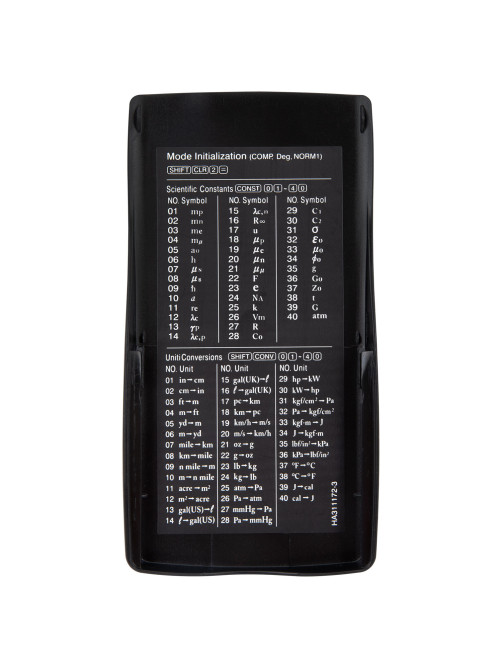 Калькулятор инженерный CROMEX (КРОМЕКС) CX-401BK (155х80 мм), 401 функция, 10+2 разрядов, черный, 273833
