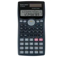 Калькулятор инженерный BRAUBERG SC-991MS (157x82 мм), 401 функция, 10+2 разрядов, двойное питание, 271724