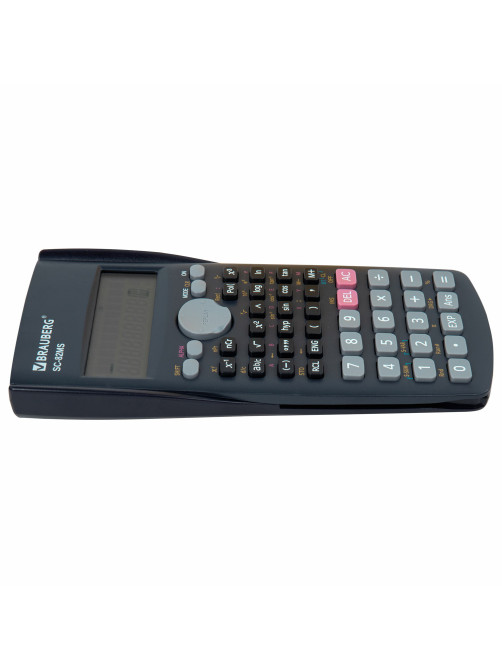 Калькулятор инженерный BRAUBERG SC-82MS (158х85 мм), 240 функций, 10+2 разрядов, темно-синий, 271721