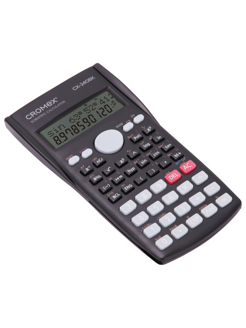 Калькулятор инженерный CROMEX (КРОМЕКС) СX-240BK (155х80 мм), 240 функций, 10+2 разрядов, черный, 273832