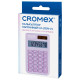 Калькулятор карманный CROMEX (КРОМЕКС) CX-210N-LV (96х62 мм), 8 разрядов, двойное питание, сиреневый, 273836