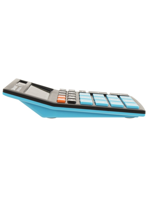 Калькулятор настольный BRAUBERG ULTRA COLOR-12-BKBU (192x143 мм), 12 разрядов, двойное питание, ЧЕРНО-ГОЛУБОЙ, 250497